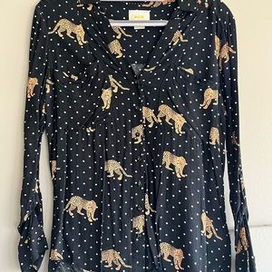 Anthropologie Maeve Button Down